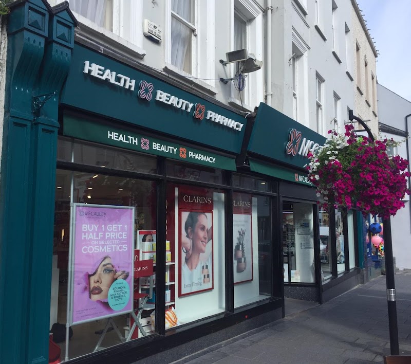 MCcauley Health and Beauty Pharmacy Kilkenny storefront