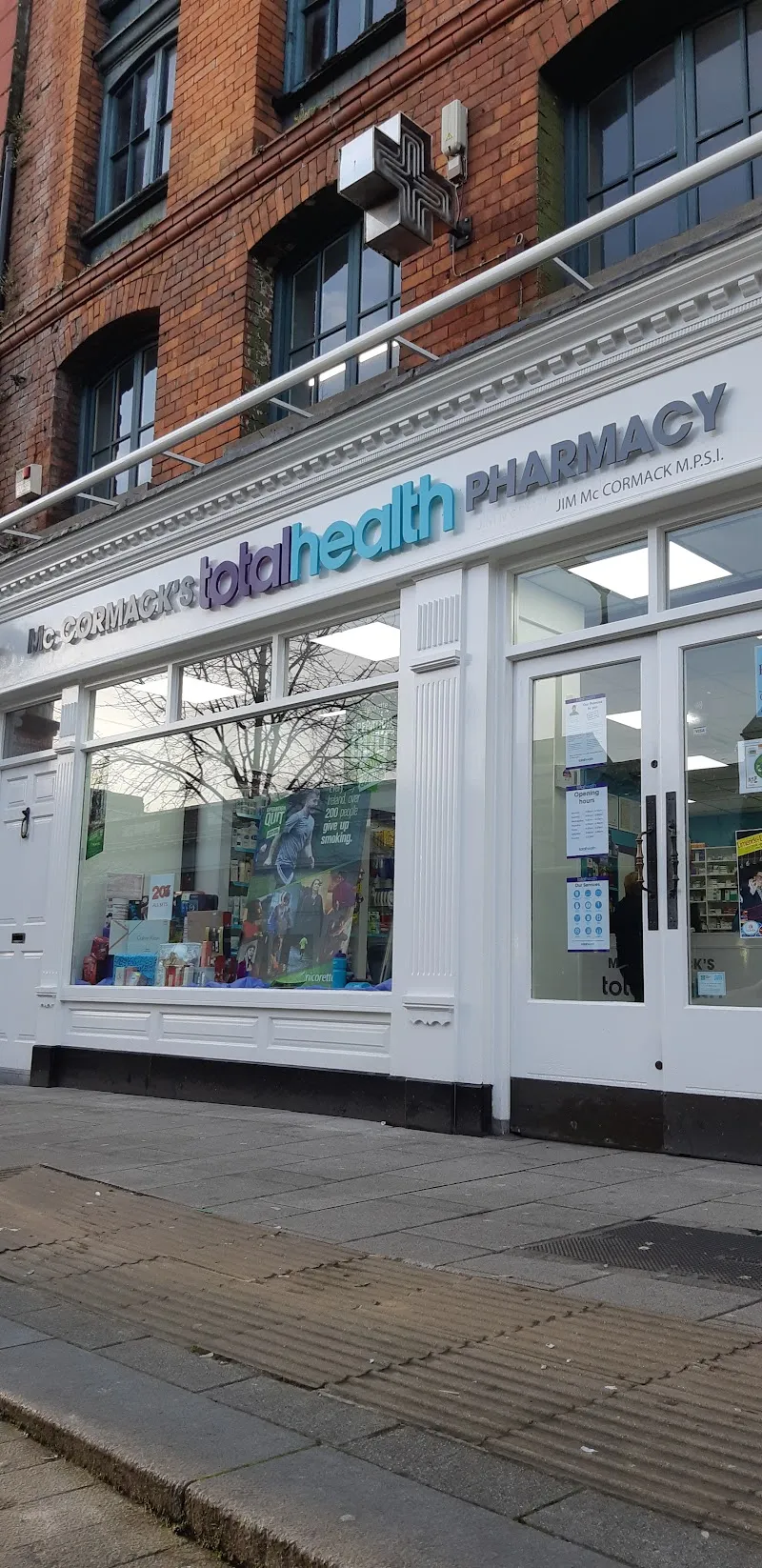 McCormack's Total Health Pharmacy storefront