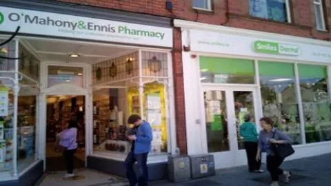 O'Mahony and Ennis Pharmacy storefront