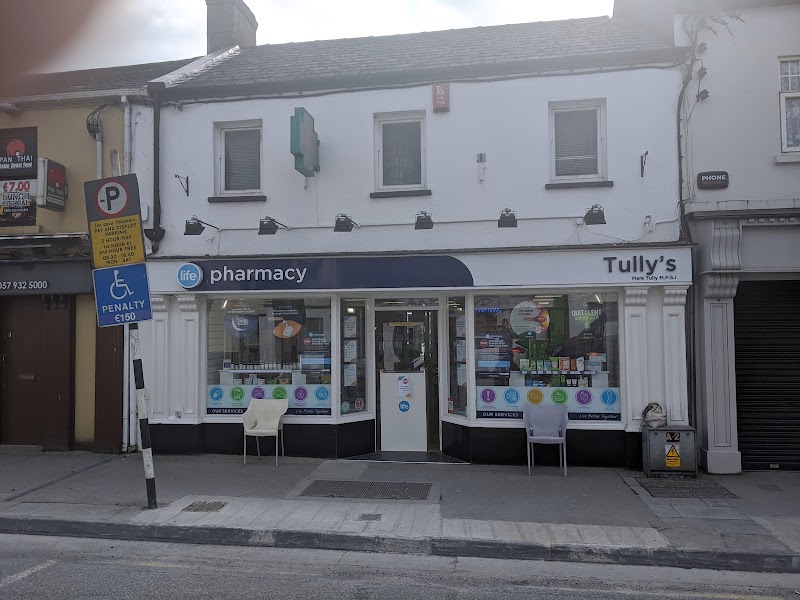 Tully's Life Pharmacy Tullamore pharmacy storefront